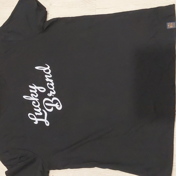 Lucky Brand T-shirt Black XL - Picture 10 of 10